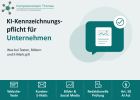 KI-Kennzeichnungspflicht für Unternehmen mit Hinweisen zu Texten, E-Mails, Bildern, redaktioneller Prüfung und Art. 50 AI Act